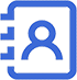 Trade contacts icon Trade contacts icon